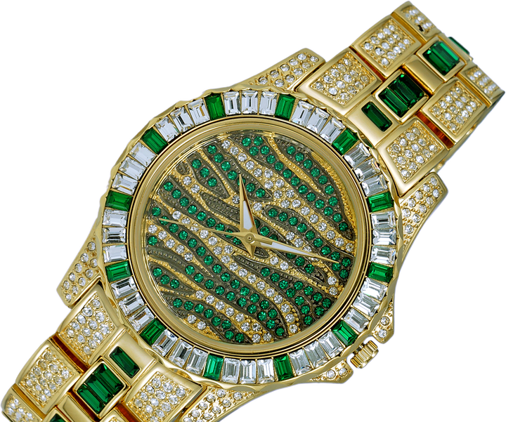 CHAMELEON GREEN / GOLD TONE | Green Dial