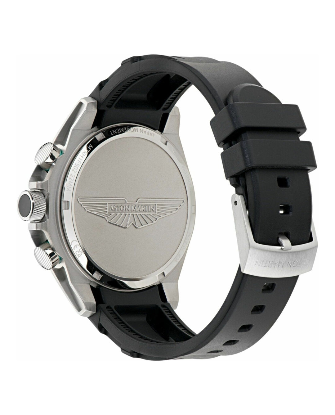 HLC Stainless Steel/Green/Black Silicone Strap Green Dial