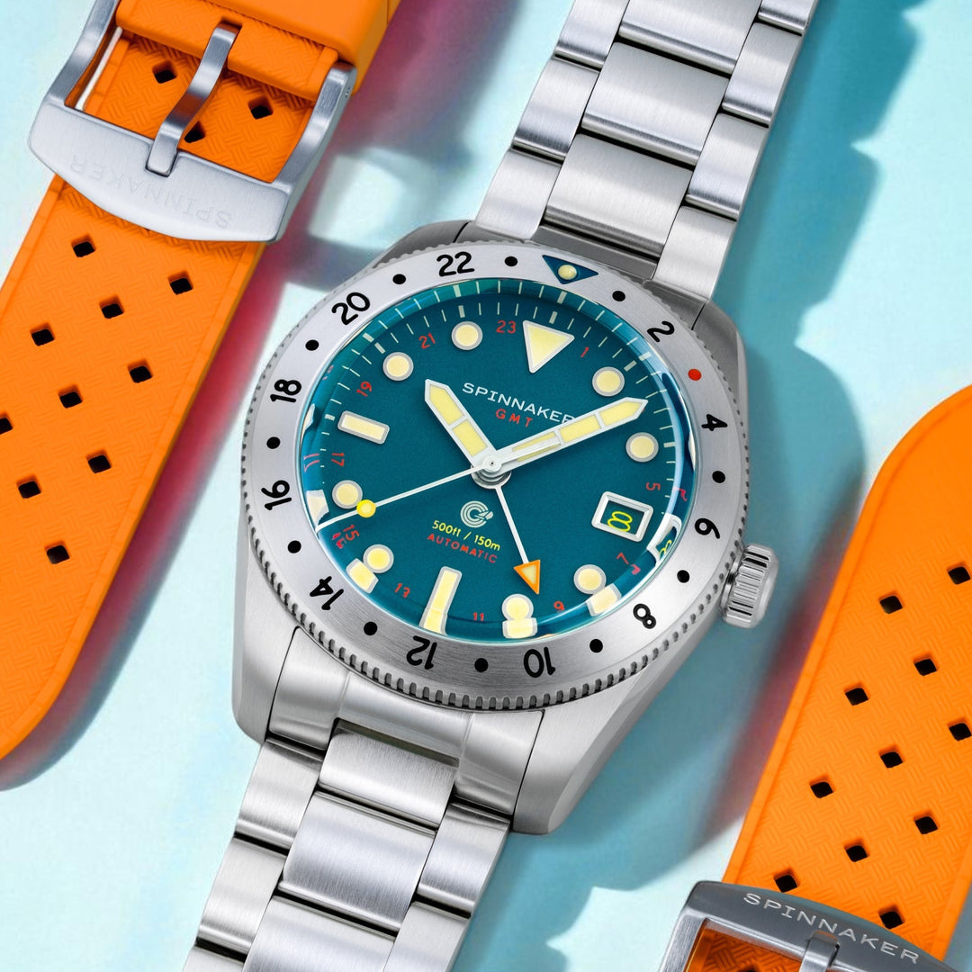 Croft 39 GMT Automatic Blue / Stainless Steel | Blue Dial