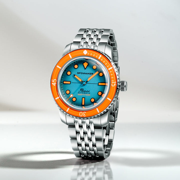 Fleuss 40 Automatic Blue / Stainless Steel Blue Dial