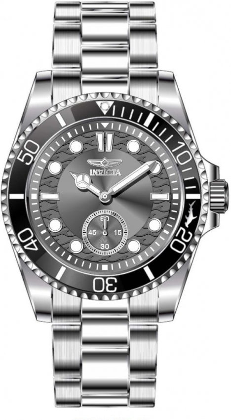 Pro Diver Men Black Dial / Stainless Steel Bracelet Black Dial