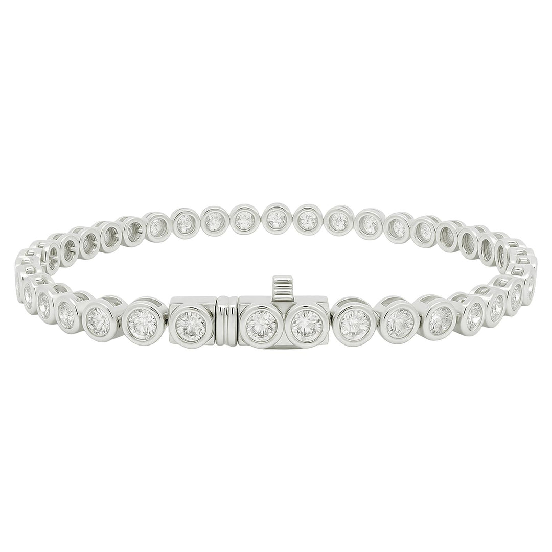 Round Diamond Tennis Bracelet