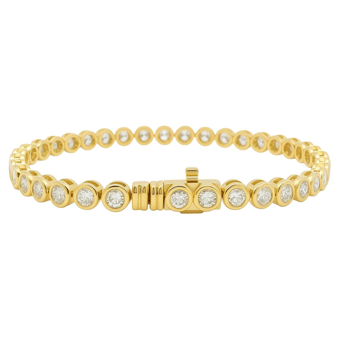 Round Diamond Tennis Bracelet