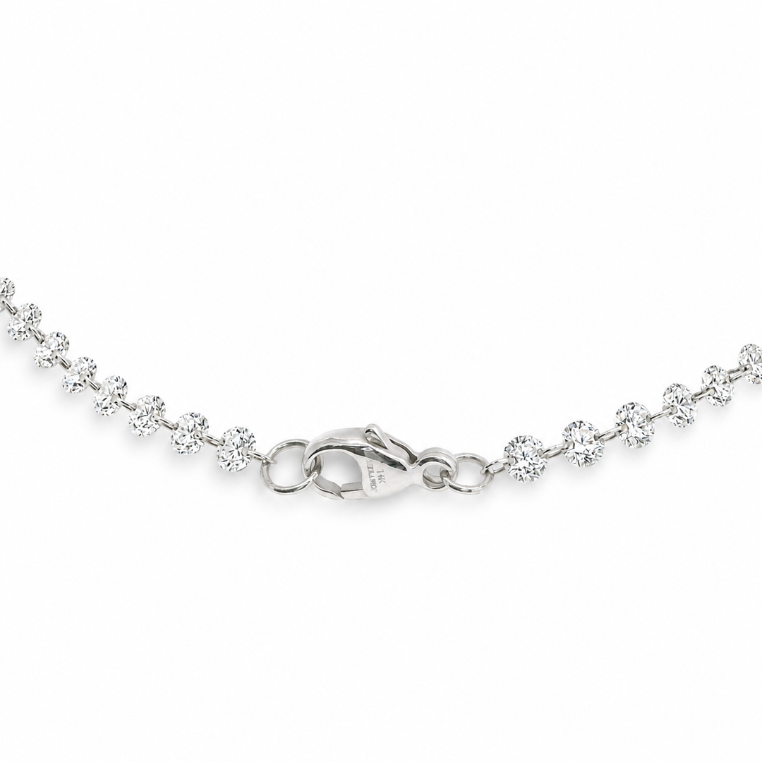 White Gold Diamond Riviera Bracelet