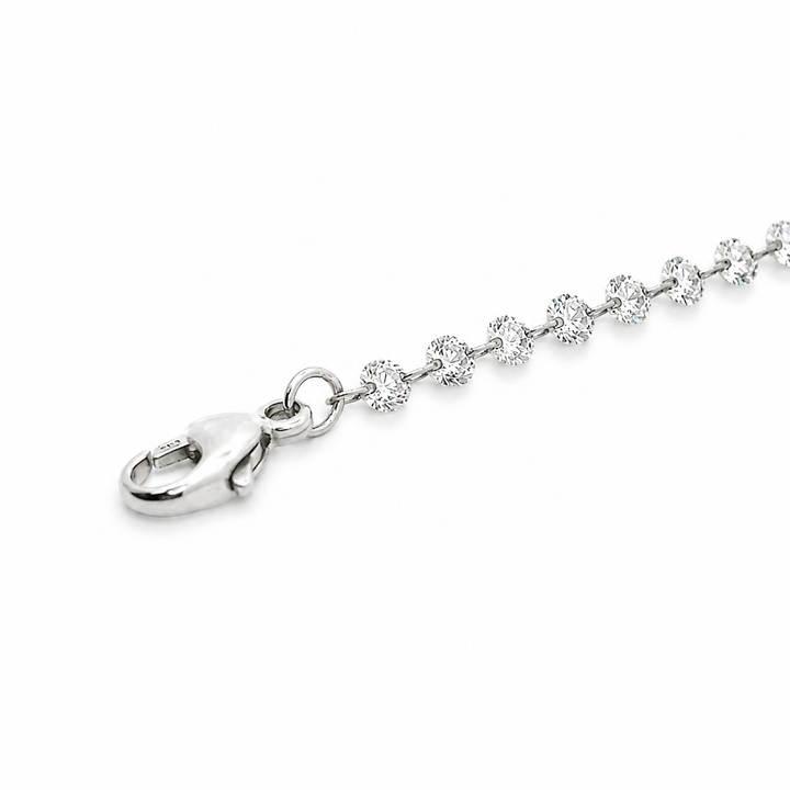 White Gold Diamond Riviera Bracelet