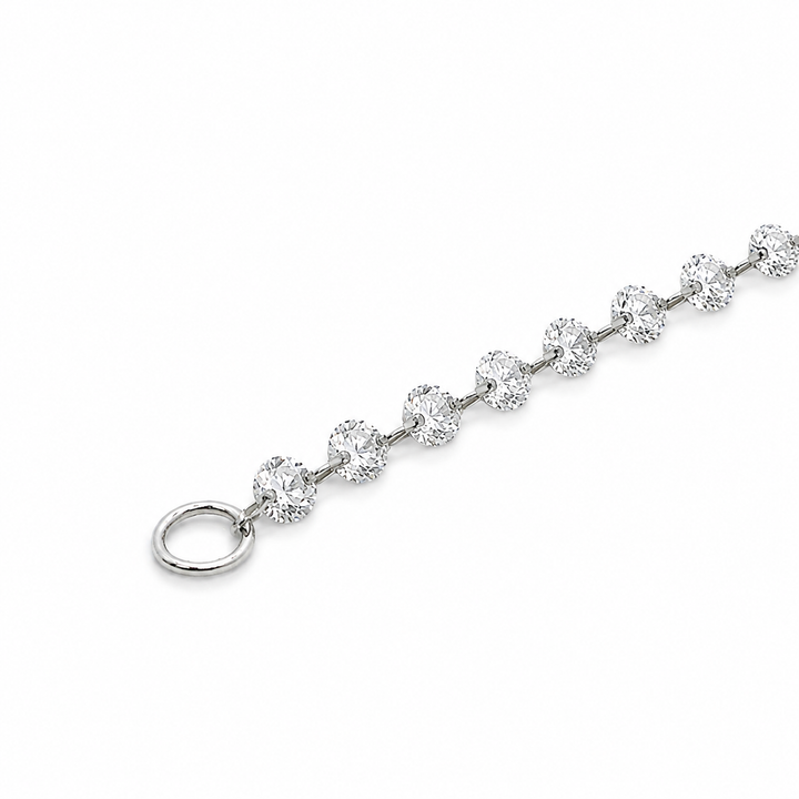 White Gold Diamond Riviera Bracelet