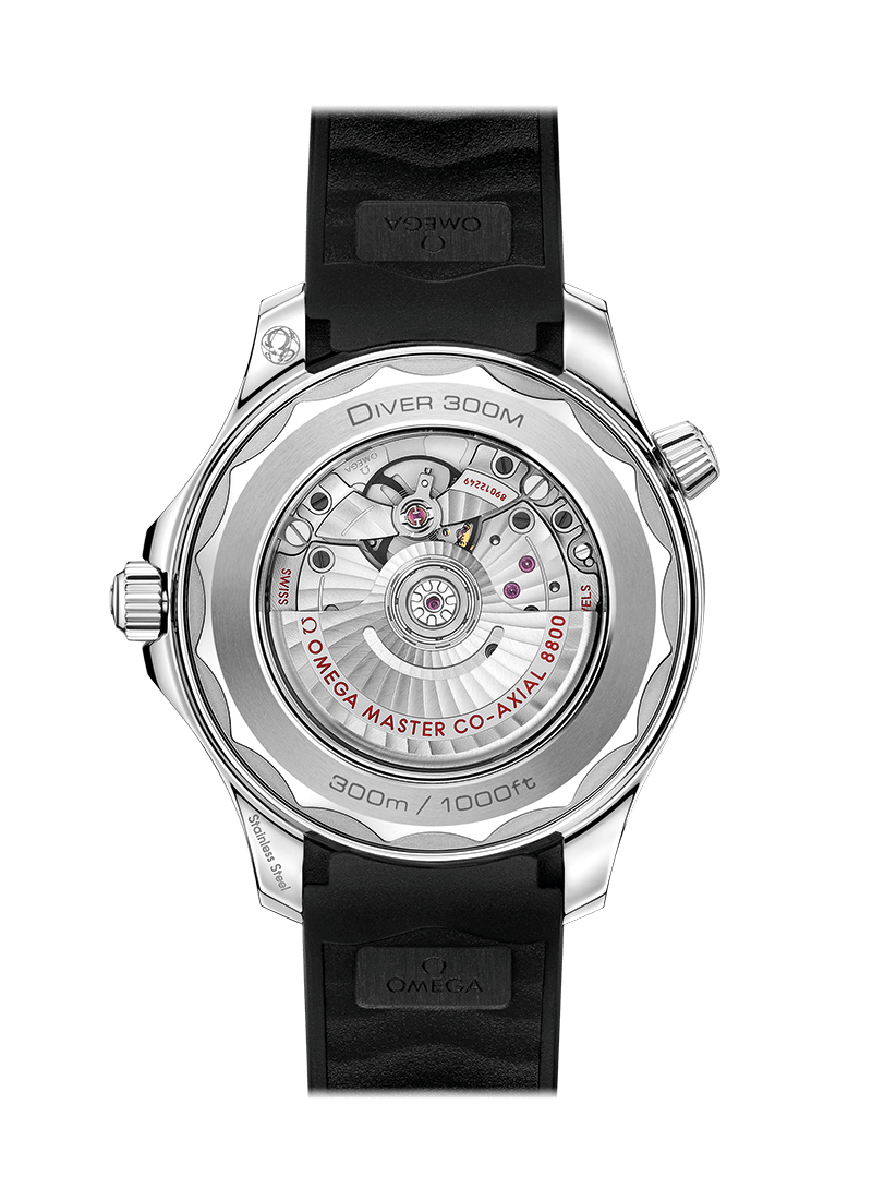 Seamaster Diver 300M Co-Axial Master Chronometer 42mm Black Dial Black Dial