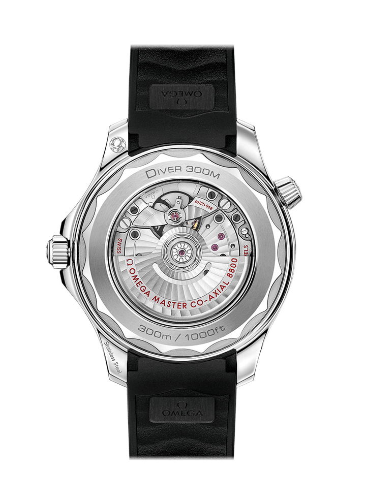 Seamaster Diver 300M Co-Axial Master Chronometer 42mm Black Dial Black Dial