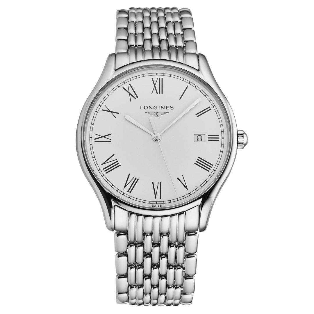 Lyre White  / Stainless Steel White Dial