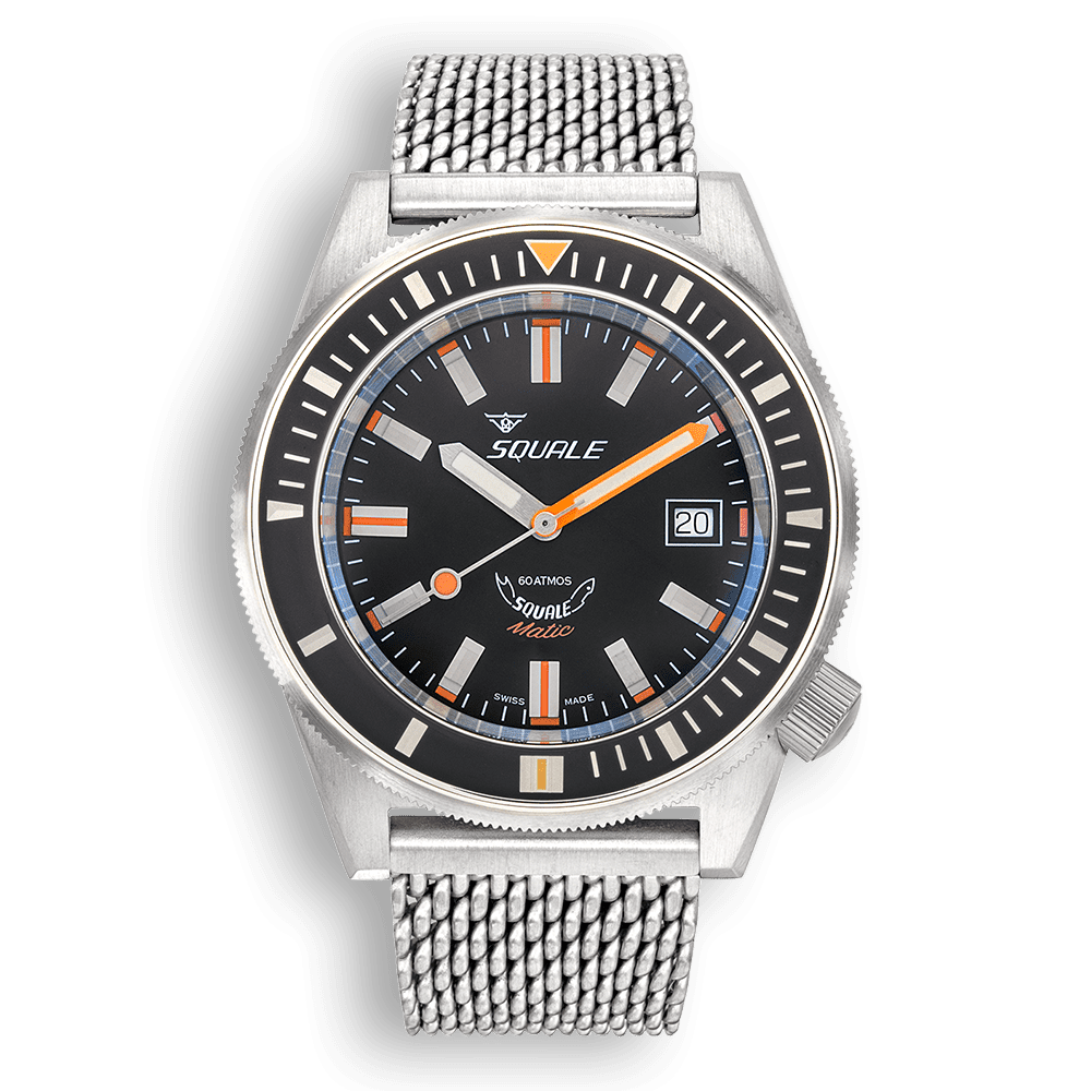 Matic Satin Black Mesh | Black Dial