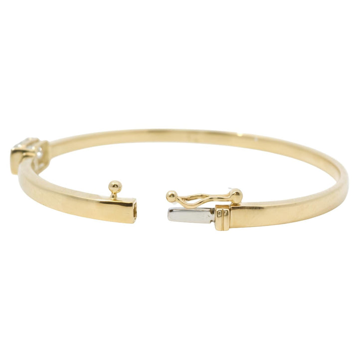 Emerald Diamond Bangle