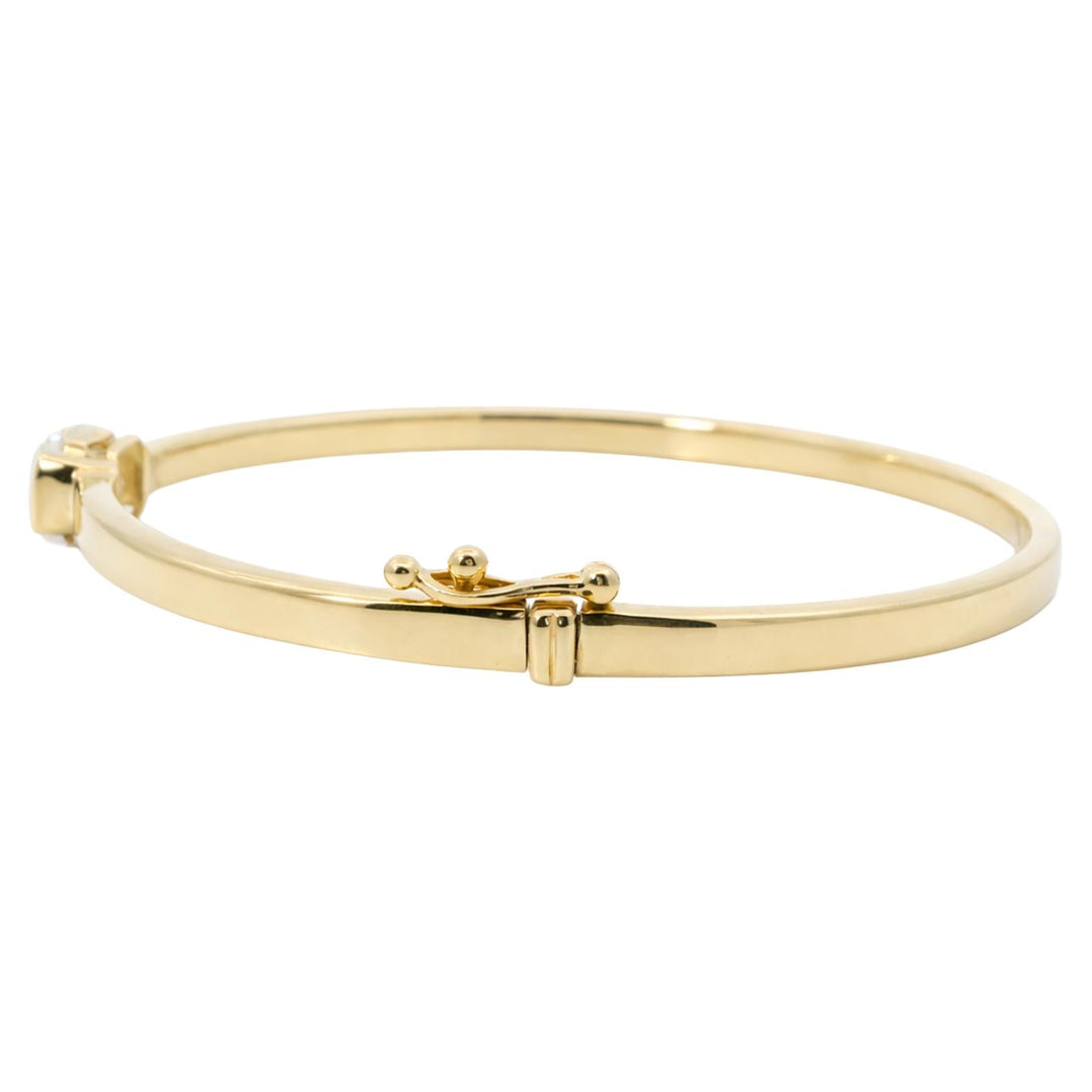 Radiant Diamond Bangle