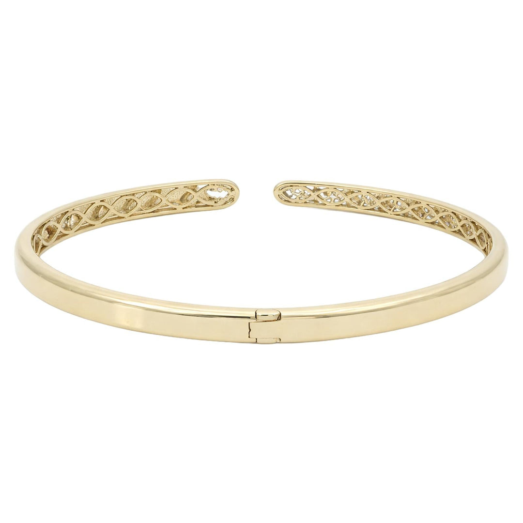 Beaded Diamond Open Cuff