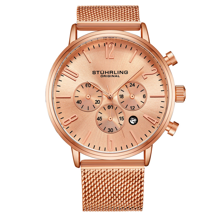 Monaco Rose/Stainless Steel/Rose Dial/Rose Case 3932.4