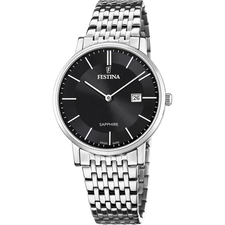 Classic Black / Stainless Steel Black Dial