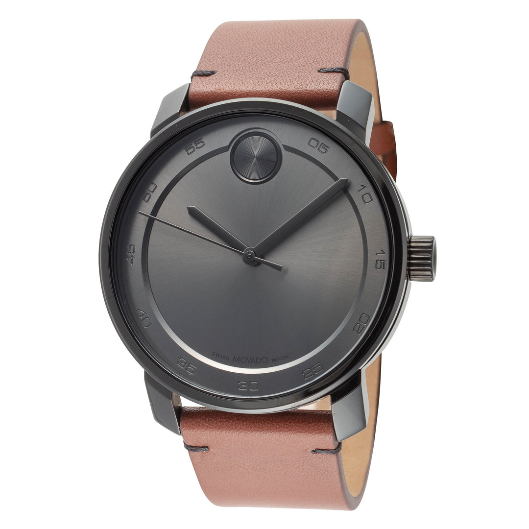 Bold 41mm / Grey / Cognac | Grey Dial