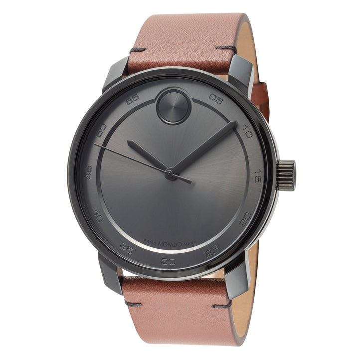 Bold 41mm / Grey / Cognac | Grey Dial
