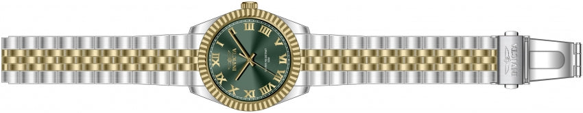 Specialty Green Dial / Two-Tone Silver-Gold Stainless Steel Bracelet Green Dial