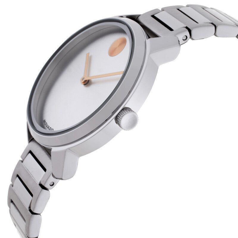Bold Silver Dial / Stainless Steel Bracelet Silver Dial