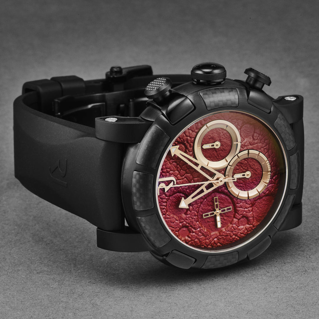 Moon dust RJMDCH.703.20 / Red | Red Dial