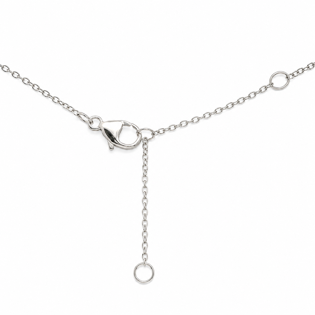 Celestia Floating Pear Necklace