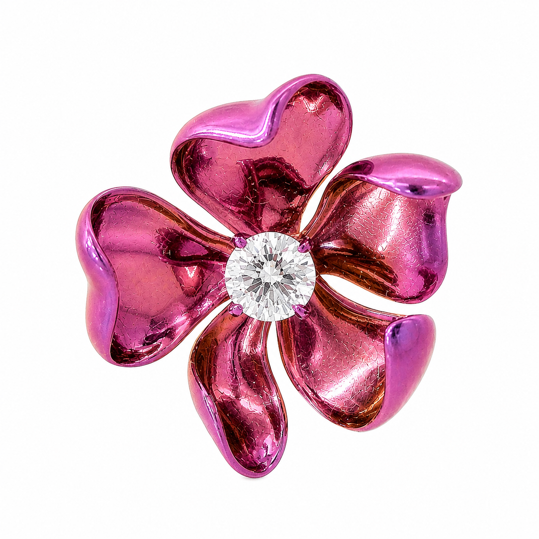 Fiora Pink Diamond Pendant