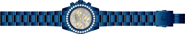 Elite Diamond Gray Mother-of-Pearl dial / Blue Stainless Steel Bracelet Gray Mot