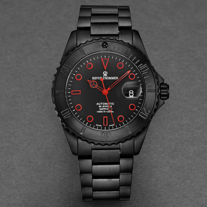 Diver 17571.2676 / Black | Black Dial