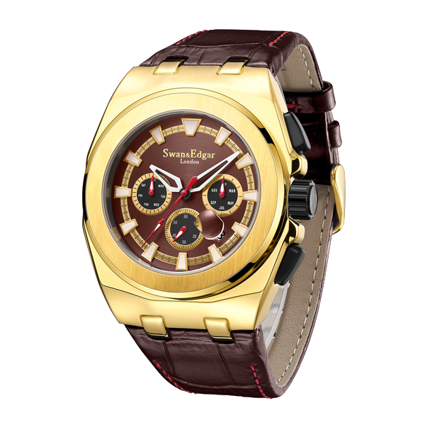 Versatility Automatic Brown/Leather Brown Dial