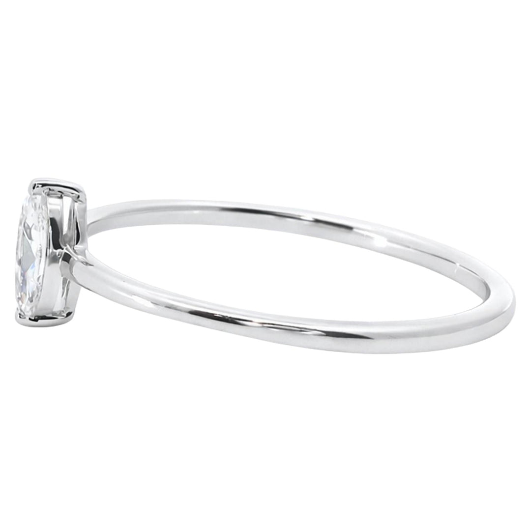 Marquise Diamond Solitaire Ring