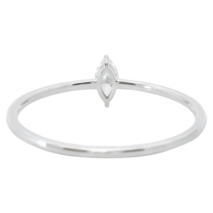 Marquise Diamond Solitaire Ring