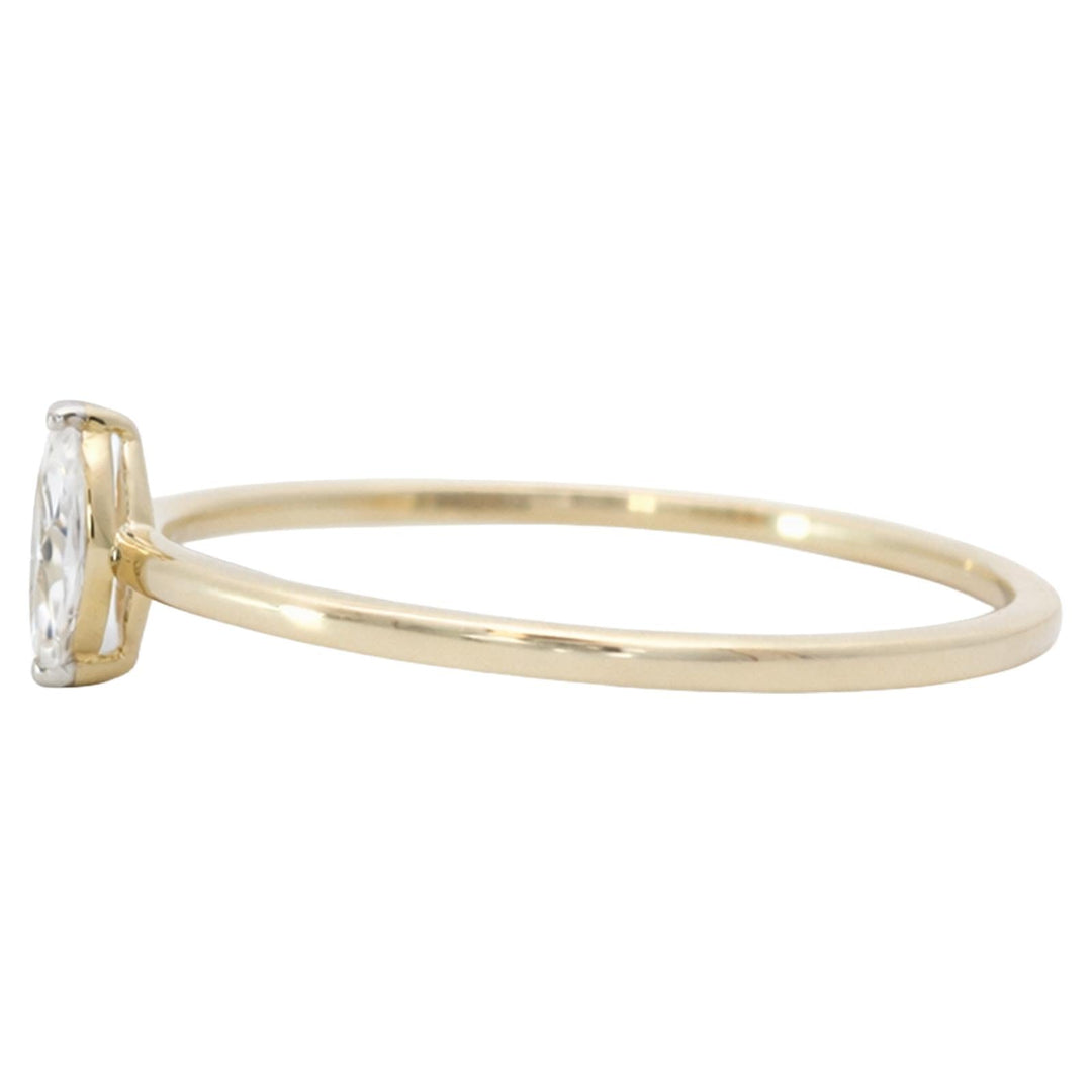 Marquise Diamond Solitaire Ring