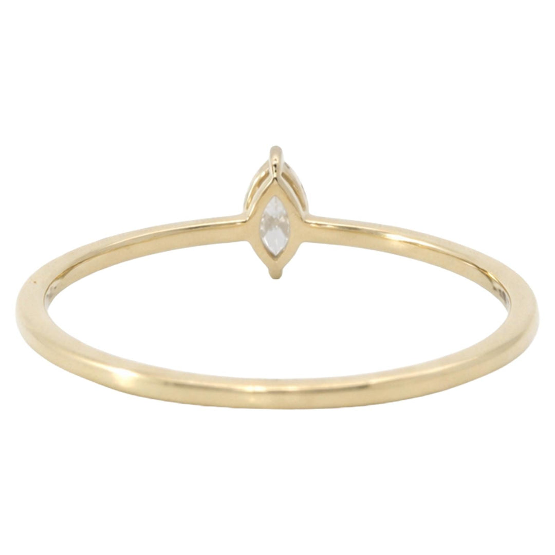 Marquise Diamond Solitaire Ring