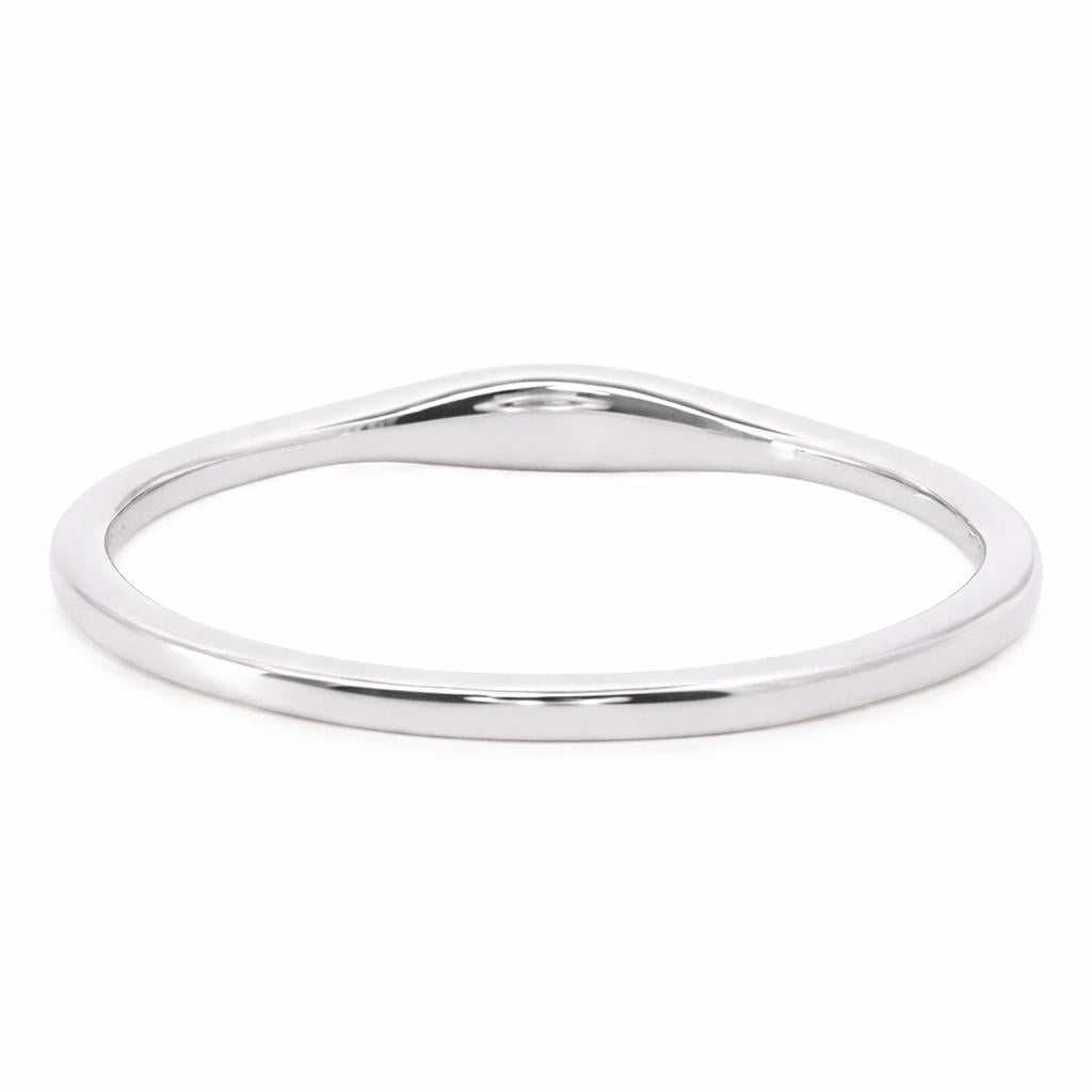 Curved Pavé Diamond Band