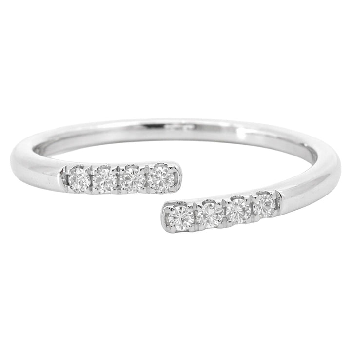Pavé Diamond Open Bypass Band