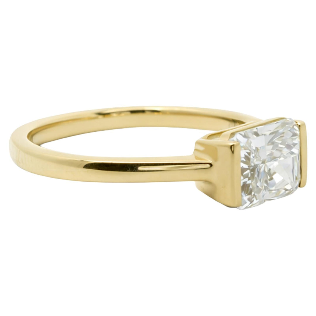 Radiant Cut Solitaire Ring