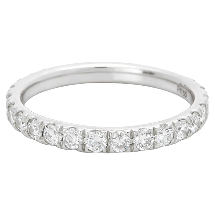 Round Lab Diamond Eternity Band