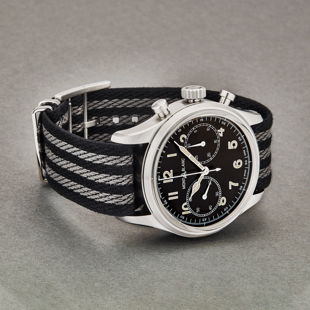 1858 Automtc 117835 / Black | Black Dial