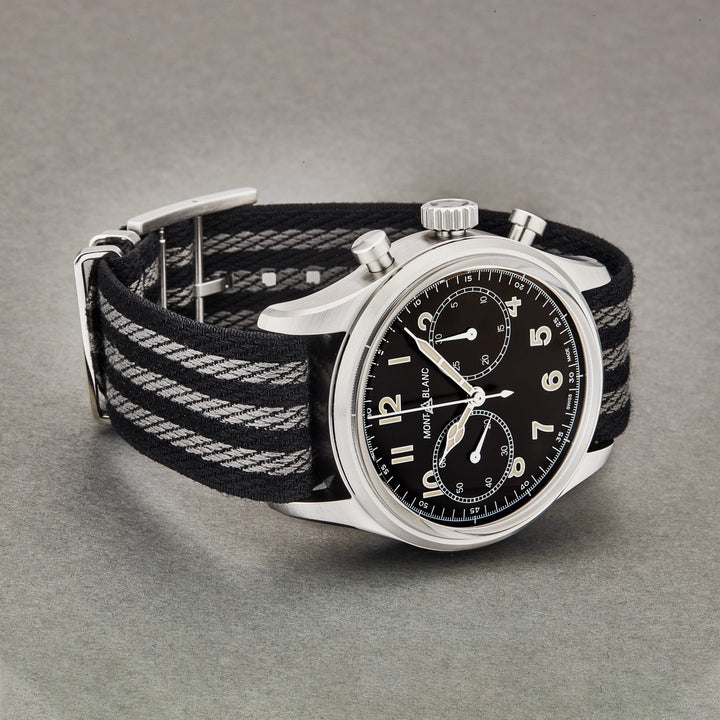 1858 Automtc 117835 / Black | Black Dial