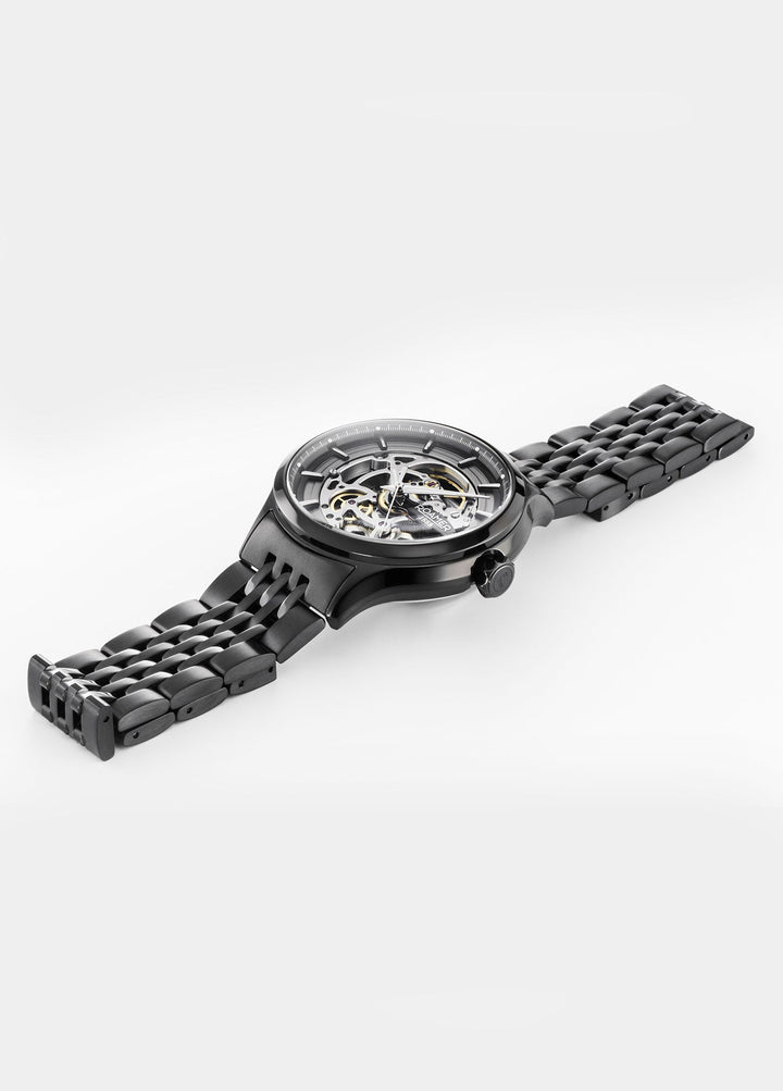 Competence Skeleton IV A01-WA Black Skeleton Dial
