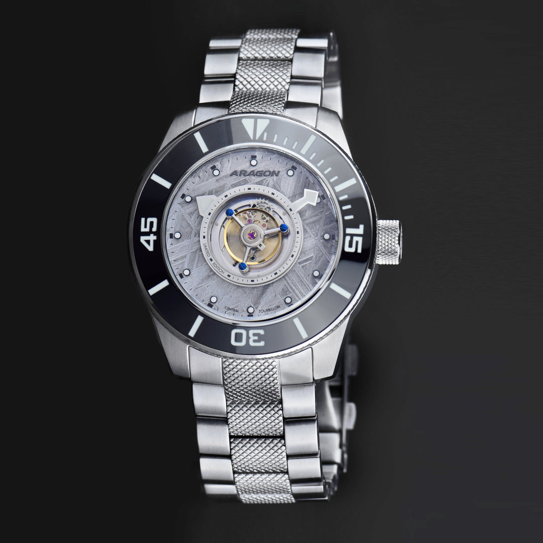Divemaster Central Tourbillon Automatic 50mm - Meteorite dial