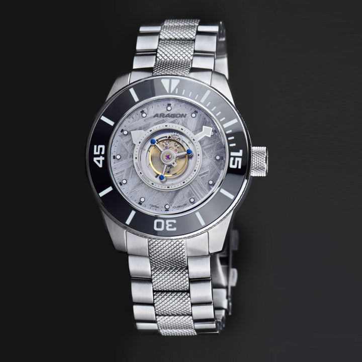 Divemaster Central Tourbillon Automatic 50mm - Meteorite dial