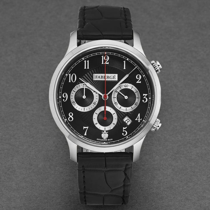 Agathon FAB-207 / Black | Black Dial