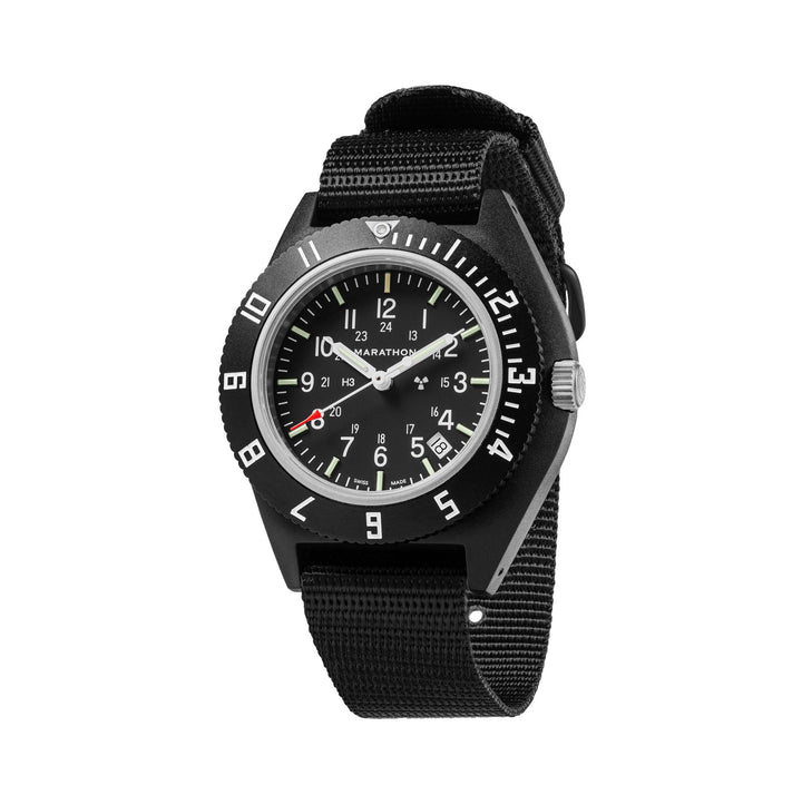 41mm NAV-D Standard-Issue, Tritium Pilot's Quartz, Type II Black Dial