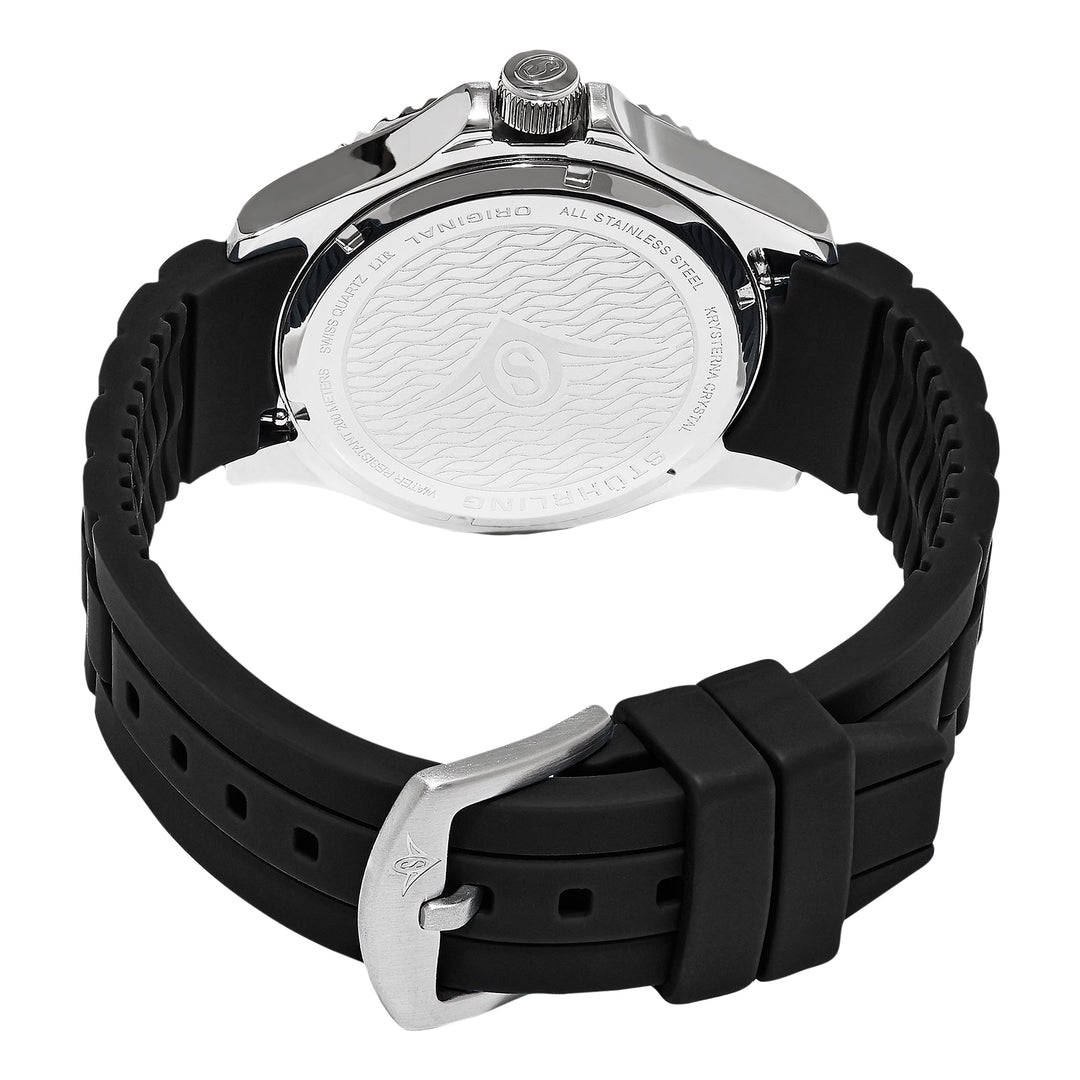 Aquadiver Silver/Red Bezel | Black Dial