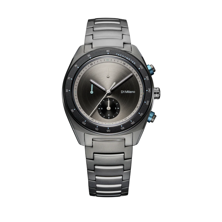 Chronograph 40mm Essential Black Gunmetal Dial