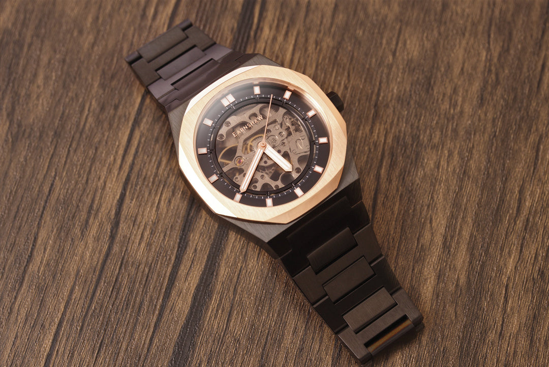 Drake Skeleton  Automatic Black Dial / Stainless Steel | Black Dial