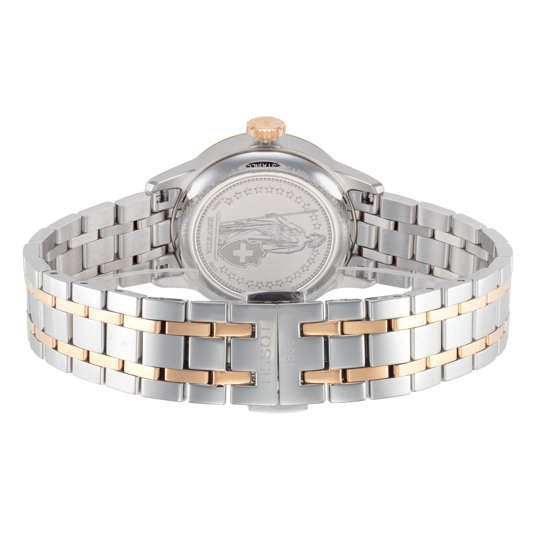T-Classic 32mm / White Mother-of-Pearl / Silver and Rose Gold White Mother-of-Pe