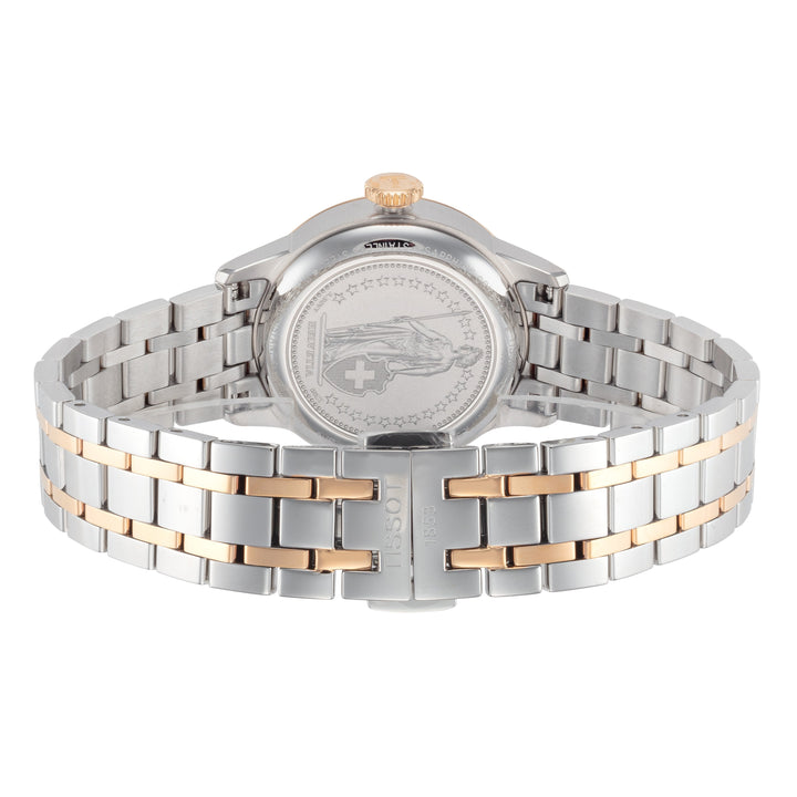 T-Classic 32mm / White Mother-of-Pearl / Silver and Rose Gold White Mother-of-Pe