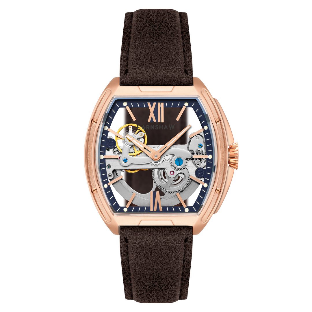 Nobility Knightsbridge Automatic Blue / Leather | Blue Dial